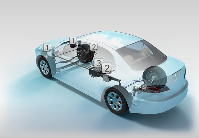 VW Passat CC Niveausensor Achssensor Sensor LWR Xenon 