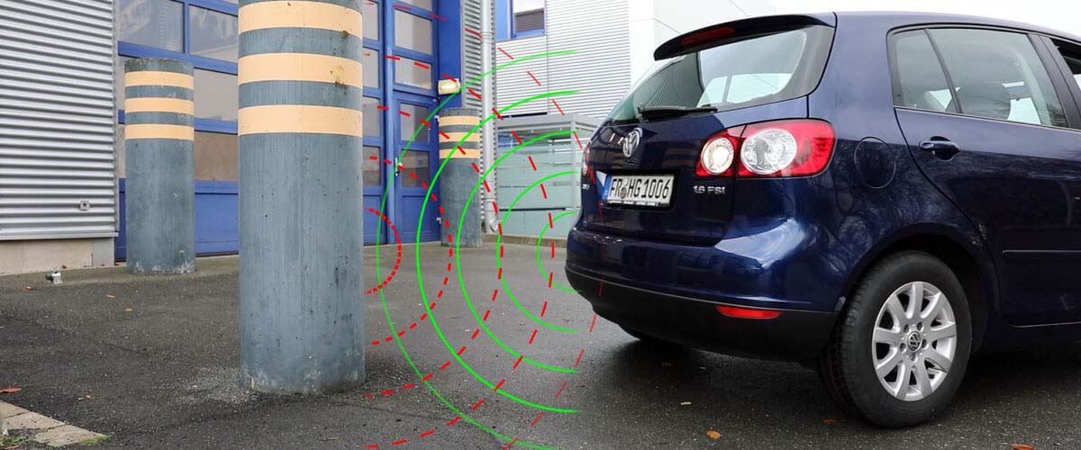 Dual Laser Bewegung Aktiviert Parkplatz Assistent Einparkhilfe