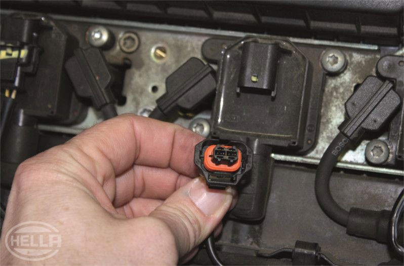 Check the ignition sink: Carry out a visual check