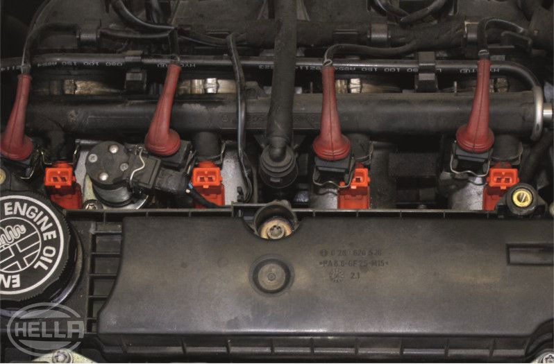 Check ignition coil: Determine cause of fault