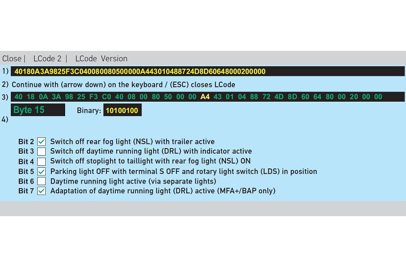 Deactivating the DRL function