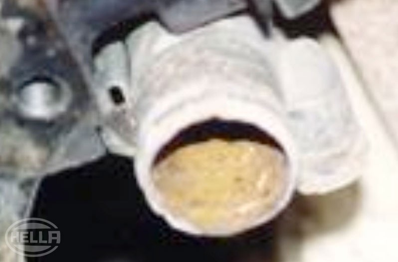 Water pump defective: corrosion in entire cooling system