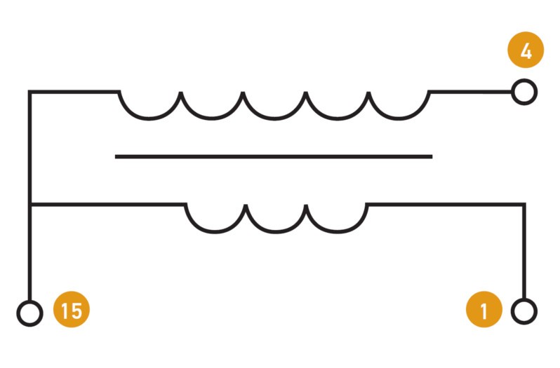 Terminal designation for ignition systems