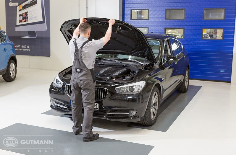 Lamp setting on a BMW 530d f07