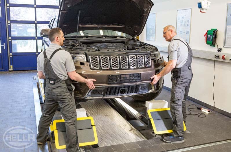 Removing the front bumper cover 