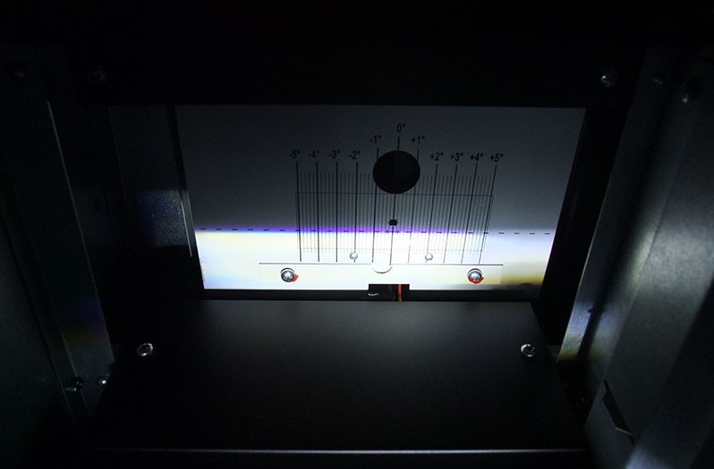 MMI low beam light distribution, analogue: Tourist solution / symmetry