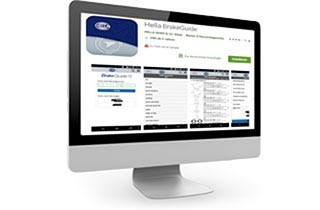 Die BrakeGuide App von HELLA