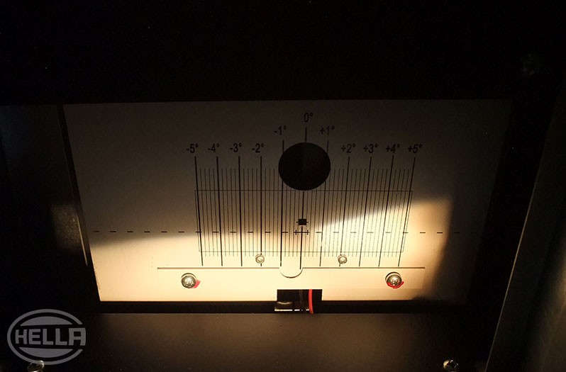 Analogue beamsetter - dipped beam, right