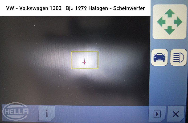  Digital beamsetter - main beam, left