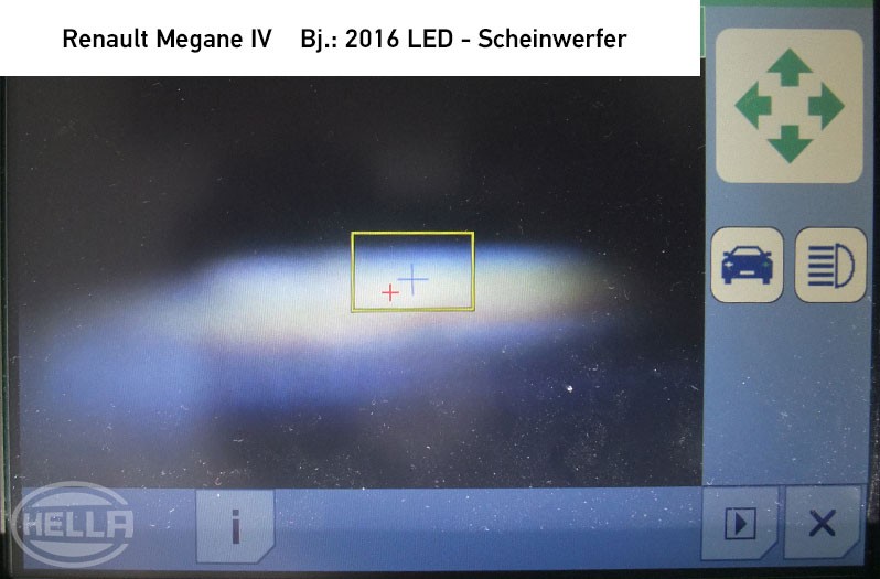  Digital beamsetter - main beam, left