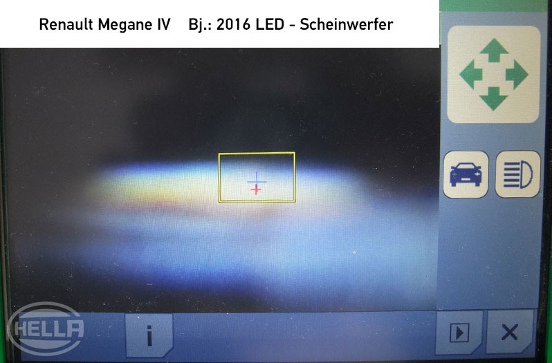 Digital beamsetter - main beam, right