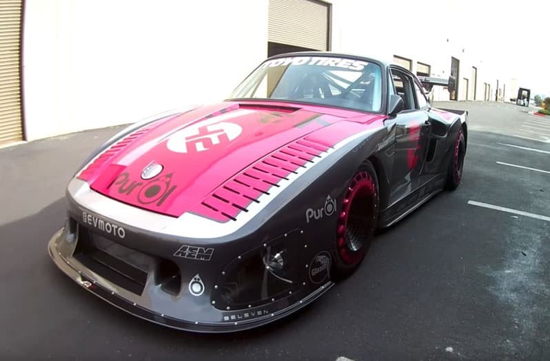 Picture: The tuning expert Bisi Ezerioha has fitted the legendary Porsche 935 with a 637 HP electric engine!