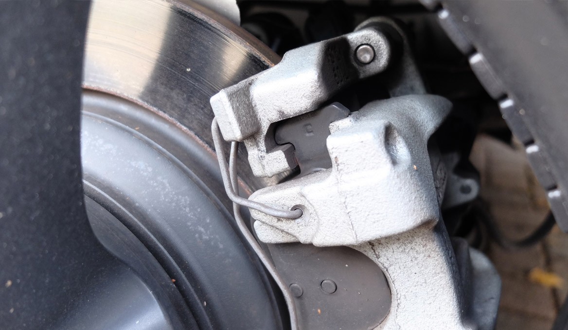 Particulate matter collects on a car's brakes, which is a problem if you want to comply with Euro 7 limits.