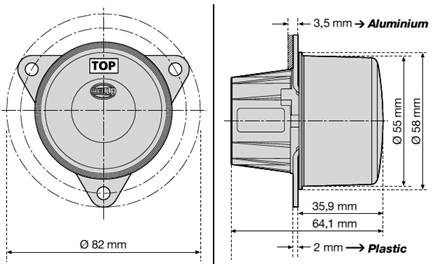 Modulare LED Leuchte