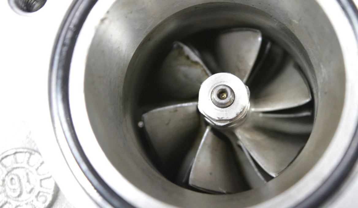 A defective turbocharger