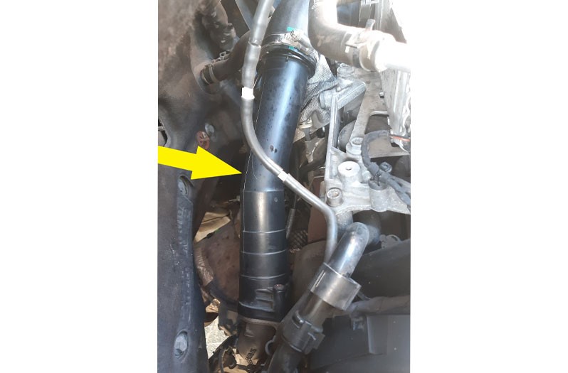 VW T6 Transporter - hose-pipe combination